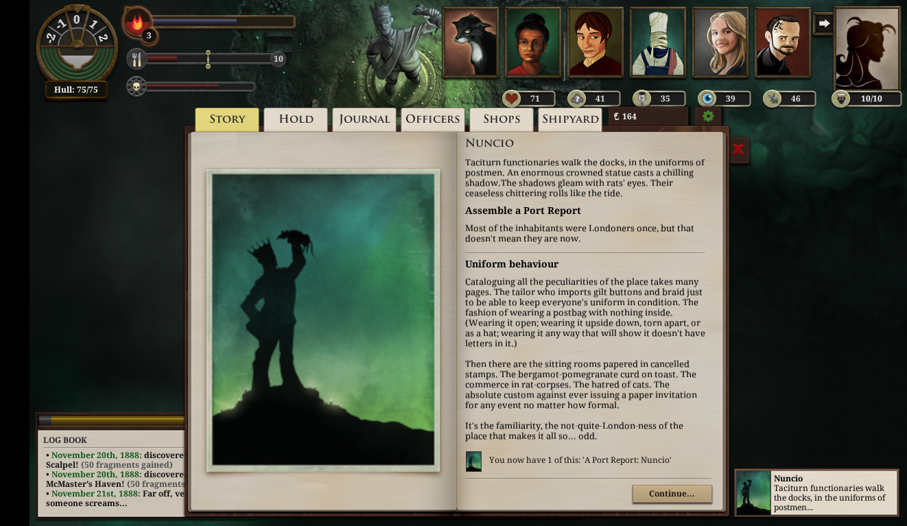 Sunless Sea Nuncio